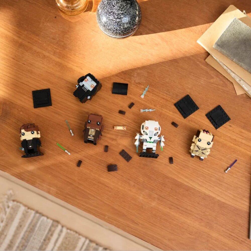 Lego 40796 Star Wars Revenge of the Sith Heroes & Villains Brickheadz NIB - Picture 5 of 14